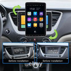 Android 9.0 1DIN 10.1in GPS SAT NAV Car Stereo Bluetooth WiFi Radio FM 2+32GB