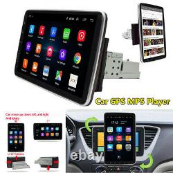 Android 9.1 1Din 10.1in Rotatable Screen Car MP5 Player Stereo Radio GPS WIFI