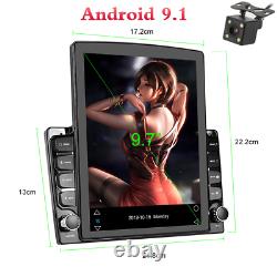 Android 9.1 9.7in Car Dash Stereo Radio GPS Navigation 1+16GB Wifi BT With Camera