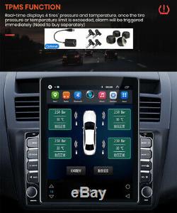 Android 9.1 Quad-Core 9.7In Vertical Screen Car Stereo Radio BT GPS Wifi OBD DAB