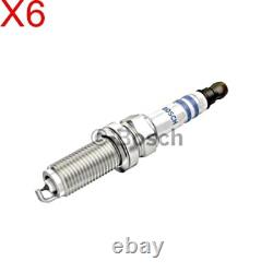 BOSCH Spark Plug 6x Fits ALFA ROMEO 159 LANCIA RENAULT SUBARU 04-20 0242140557