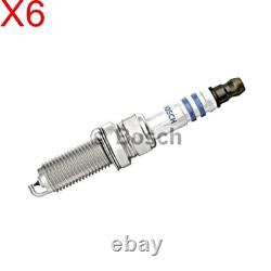 BOSCH Spark Plug 6x Fits ALFA ROMEO 159 LANCIA RENAULT SUBARU 04-20 0242140557