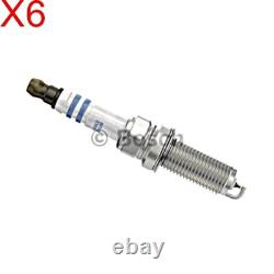 BOSCH Spark Plug 6x Fits ALFA ROMEO 159 LANCIA RENAULT SUBARU 04-20 0242140557