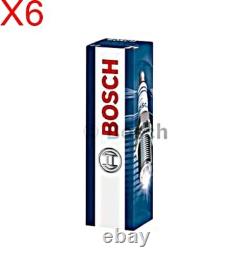 BOSCH Spark Plug 6x Fits ALFA ROMEO 159 LANCIA RENAULT SUBARU 04-20 0242140557