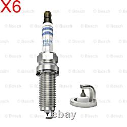 BOSCH Spark Plug 6x Fits ALFA ROMEO 159 LANCIA RENAULT SUBARU 04-20 0242140557