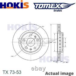 BRAKE DISC FOR RENAULT LAGUNA/III/Grandtour/Sport/Tourer/Sportour GRAND/SCÉNIC