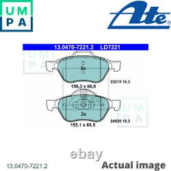 BRAKE PAD SET DISC BRAKE FOR RENAULT MEGANE/II/Grandtour/Sport/Tourer/Van 1.9L