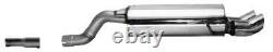 Bastuck Sports Exhaust Renault Clio 2 (W) 2x76mm Beveled 19305