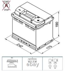 Battery fits RENAULT SCENIC GRAND SCENIC CAPTUR WIND MEGANE KOLEOS 027