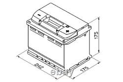 Battery fits RENAULT TWINGO KANGOO SCENIC R30 MASTER TRAFIC Bosch 075