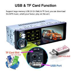 Bluetooth 4.1 Capacitive Car Radio MP5 Player AM/FM / SWC + 8LED Rear Camera