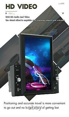 Bluetooth Car Radio Stereo 8 Inch Double 2DIN GPS Wifi MP5 Player Touch Screen