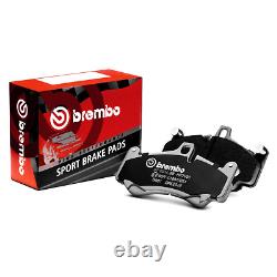 Brembo Sport HP2000 Rear Brake Pads for Renault Clio III 1.2 78bhp (05-14)