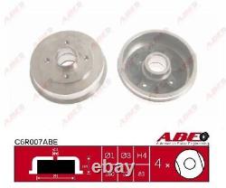 C6r007abe Brake Drum Pair Set Rear Abe 2pcs New Oe Replacement