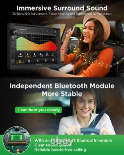 CAM+OBD+UA13 7 Double 2 DIN Android 13 2+32 Car Stereo GPS Nav Navigation Radio