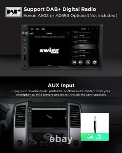 CAM+OBD+UA13 7 Double 2 DIN Android 13 2+32 Car Stereo GPS Nav Navigation Radio