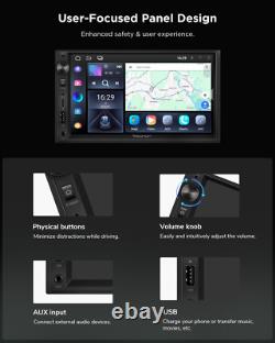 CAM+OBD+UA13 7 Double 2 DIN Android 13 2+32 Car Stereo GPS Nav Navigation Radio