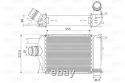 CHARGE AIR COOLER 818609 FOR RENAULT CLIO/MIO/IV/Sport/Tourer/SPORT/TOURER 1.5L