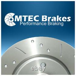 CLIO CUP SPORT 172 Drilled Grooved Brake Discs Front