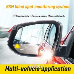 Car Blind Spot Monitoring System Change Lane Assistant Safer Microwave Sensor