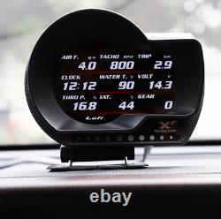 Car Dash Multi-function OBD2 Boost Gauge/Temp Gauge/Code Scanner/Shift indicator