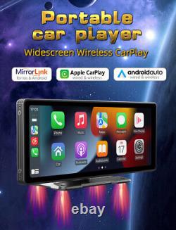 Car MP5 Player Radio Wireless CarPlay Android Auto Wired Mirror Link Portable