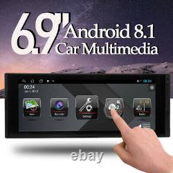 Car Radio Stereo Single 1DIN MP5 Player Touch Screen BT USB GPS WIFI Mirror Link
