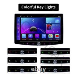 Car Radio Stereo Touch Screen Multimedia MP5 Player Wifi GPS Navi With8LED Camera