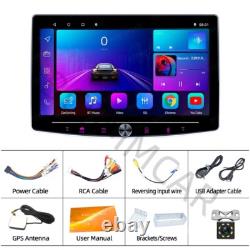Car Radio Stereo Touch Screen Multimedia MP5 Player Wifi GPS Navi With8LED Camera