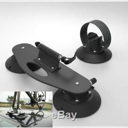 Car Roof-Top Suction Road Bike Rack Bicycle Bolder Carrier Quick Installation