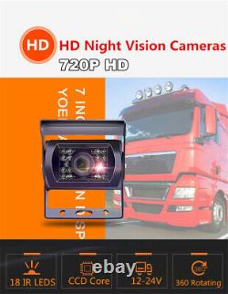 Car Truck Van Bus DVR Video Recorder AHD Wireless GPS Realtime&Monitor&4 Cameras