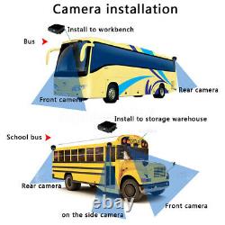 Car Truck Van Bus DVR Video Recorder AHD Wireless GPS Realtime&Monitor&4 Cameras