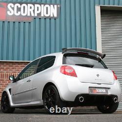 Clio RS 200 Scorpion Exhaust Stainless Sports Cat & Cat Back System Resonated