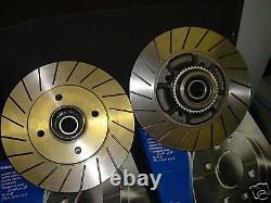 Clio Sport 172 Grooved Brake Discs Rear Abs Ring