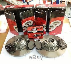 Clio Sport Cup 2.0 Rear Mintex Brake Discs With Bearings + Abs Ring & Brake Pads