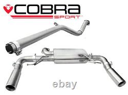 Cobra 2.5 Non-Res Cat Back Exhaust for Renault Clio Sport 197 Mk3 (06-09)