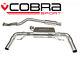 Cobra 2.5 Resonated Cat Back Exhaust for Renault Clio Sport 200 Mk3 (09-12)