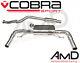 Cobra Sport Renault Clio 200RS Cat Back Exhaust System Resonated Stainless Steel