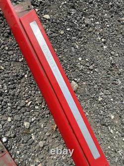 Complete pair of side skirts Renault Clio RS 197 sport Renaultsport red