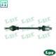 DRIVE SHAFT DS39133 FOR RENAULT D7F710/722/746/726 1.1L 4cyl CLIO II