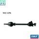 DRIVE SHAFT VKJC 1296 FOR RENAULT CLIO/MIO/II/Mk/? /Hatchback/Van TWINGO 1.2L