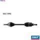 DRIVE SHAFT VKJC 5992 FOR RENAULT CLIO/III/EURO/CAMPUS/Sportour/Grandtour/Van