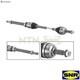 DRIVESHAFT DK55.052 FOR RENAULT CLIO/III/Hatchback/Van/IV/MIO/Sport/Tourer