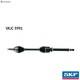 DRIVESHAFT VKJC 5991 FOR RENAULT CLIO/III/EURO/CAMPUS/Hatchback/Van MODE