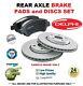 Delphi Rear Axle BRAKE DISCS + PADS for RENAULT CLIO III 2.0 16V Sport 2008-on