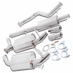 Direnza Stainless Cat Back Exhaust System For Renault Clio 197 200 2.0 16v Sport