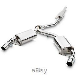 Direnza Stainless Catback Exhaust System For Renault Clio Mk3 197 Sport 06-09