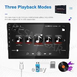 Double 2 Din Car Stereo Radio Android 13 For Apple CarPlay GPS WiFi Touch Screen