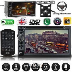Double DIN Car Radio DVD Player Stereo Bluetooth Digital for Ford Transit Galaxy
