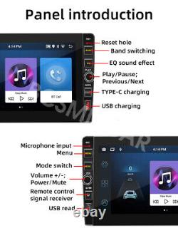 Double Din Car MP5 Player Stereo Head Unit Radio Bluetooth FM USB In Dash Audio